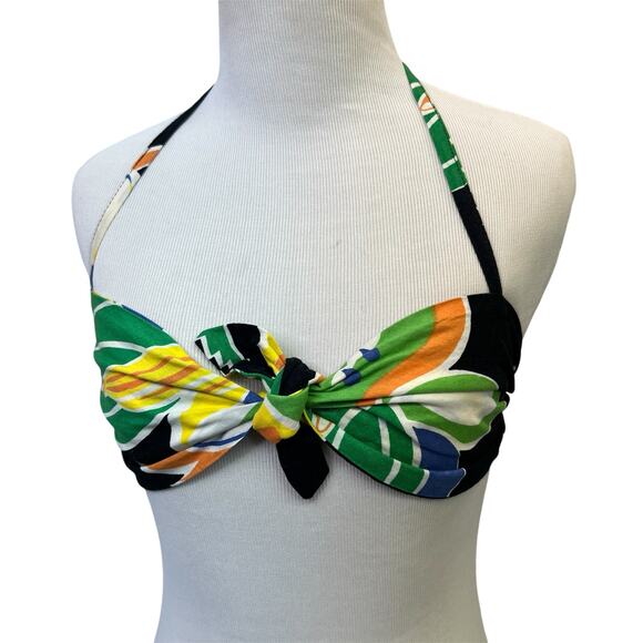 California Naturals Vintage 90s Tube Top Tank Hawaiian Tropical Beach Size XS - Picture 1 of 9